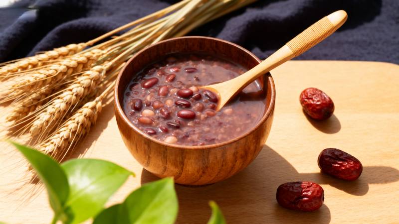 红豆粥配红枣图片