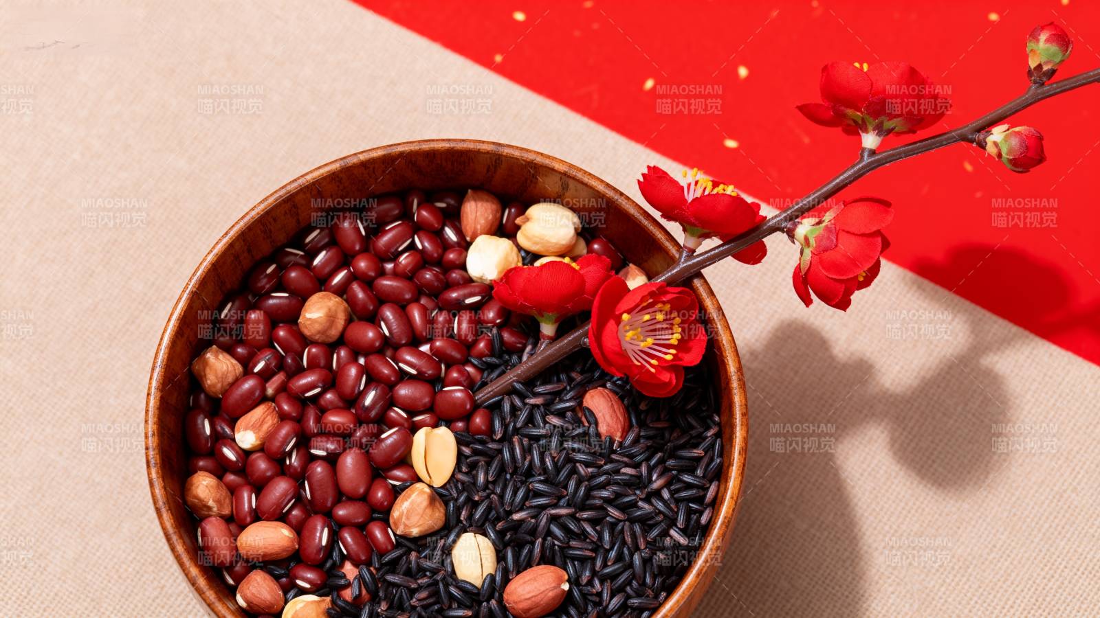 五谷杂粮迎新春图片