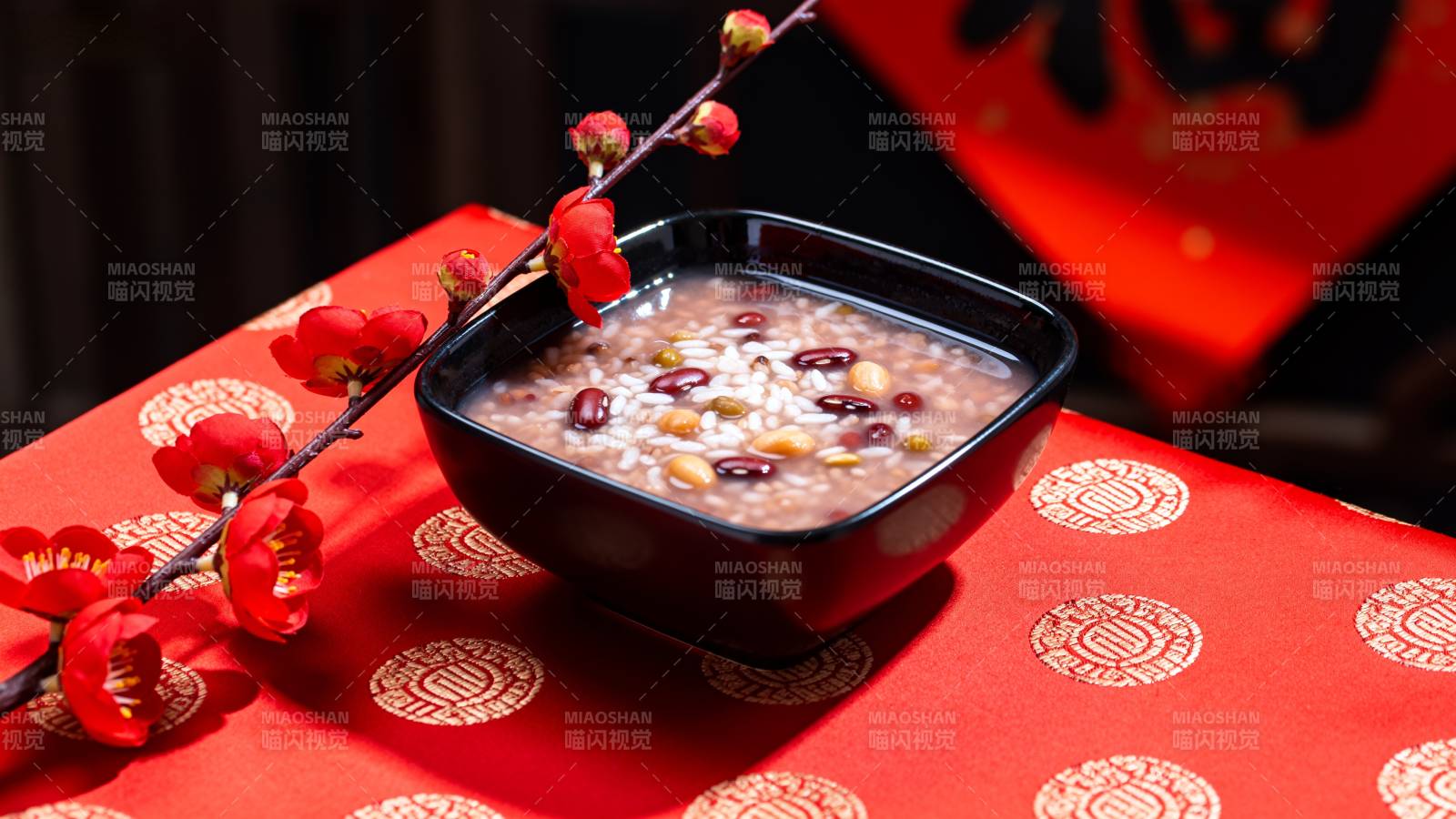 腊八粥迎新春图片