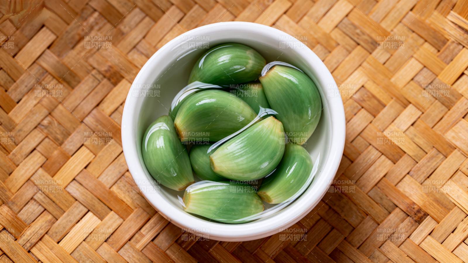 青蒜头泡水图片