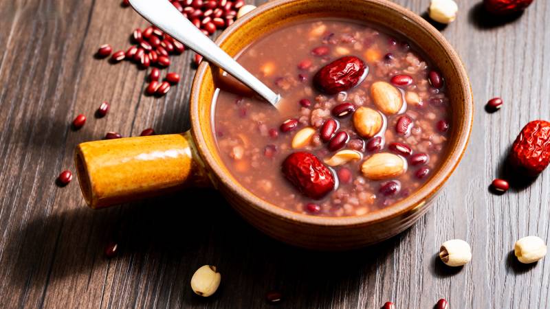 红豆薏米粥图片