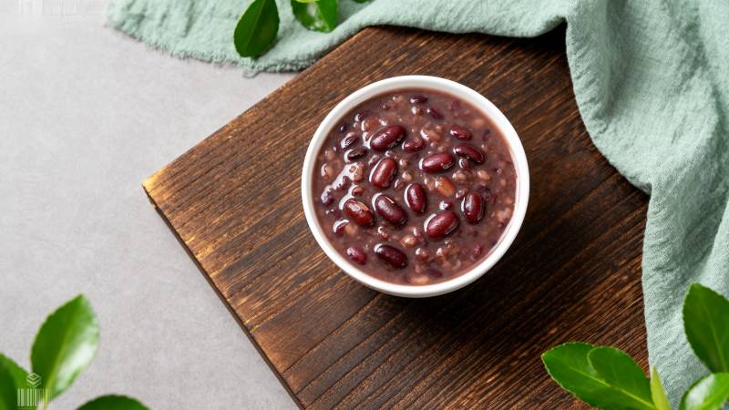 红豆粥 温暖美味图片