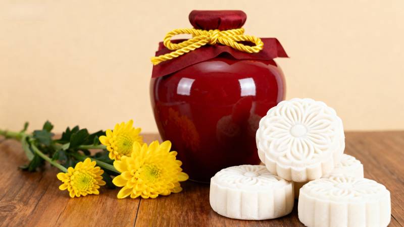 花香皂与红罐图片