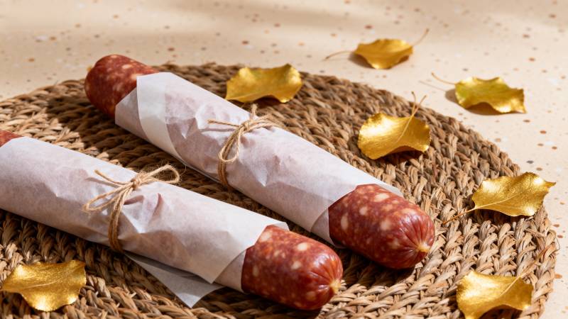 秋日香肠礼盒图片