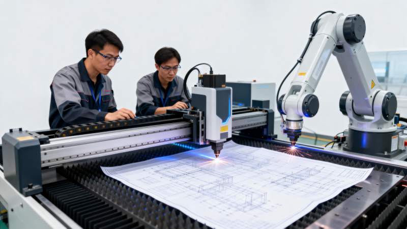 智能制造现场图片