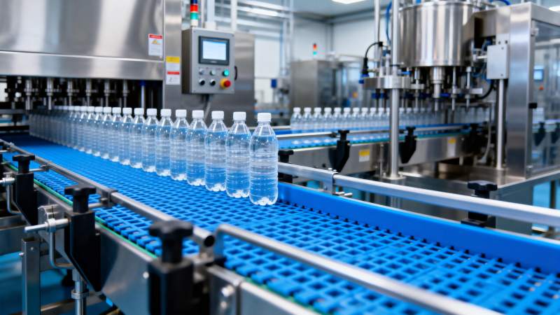 瓶装水生产线图片