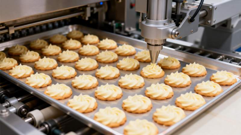 自动化烘焙生产线图片