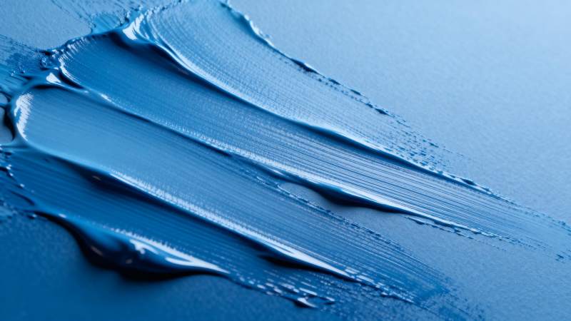 蓝色颜料纹理图片