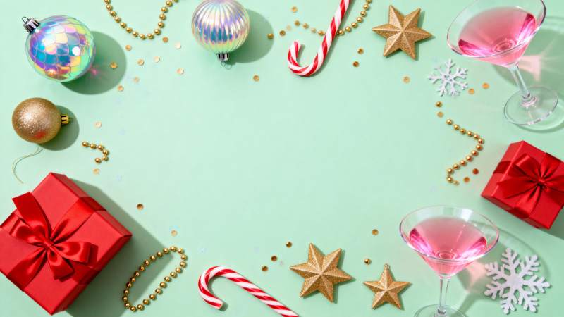 圣诞派对装饰图片