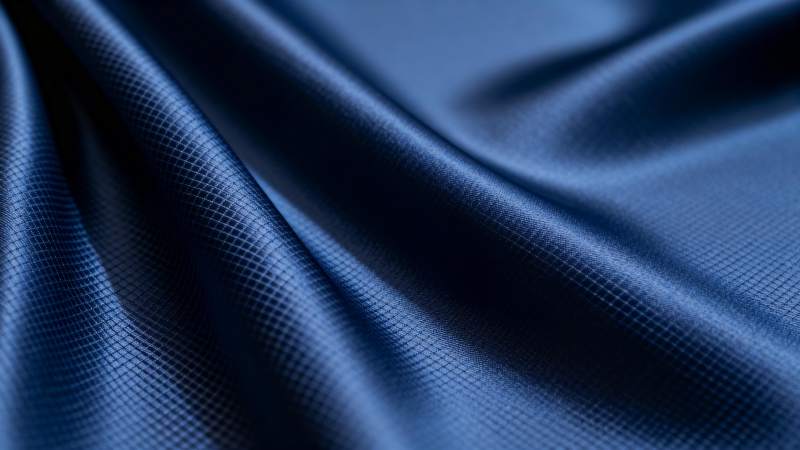 深蓝丝质纹理图片