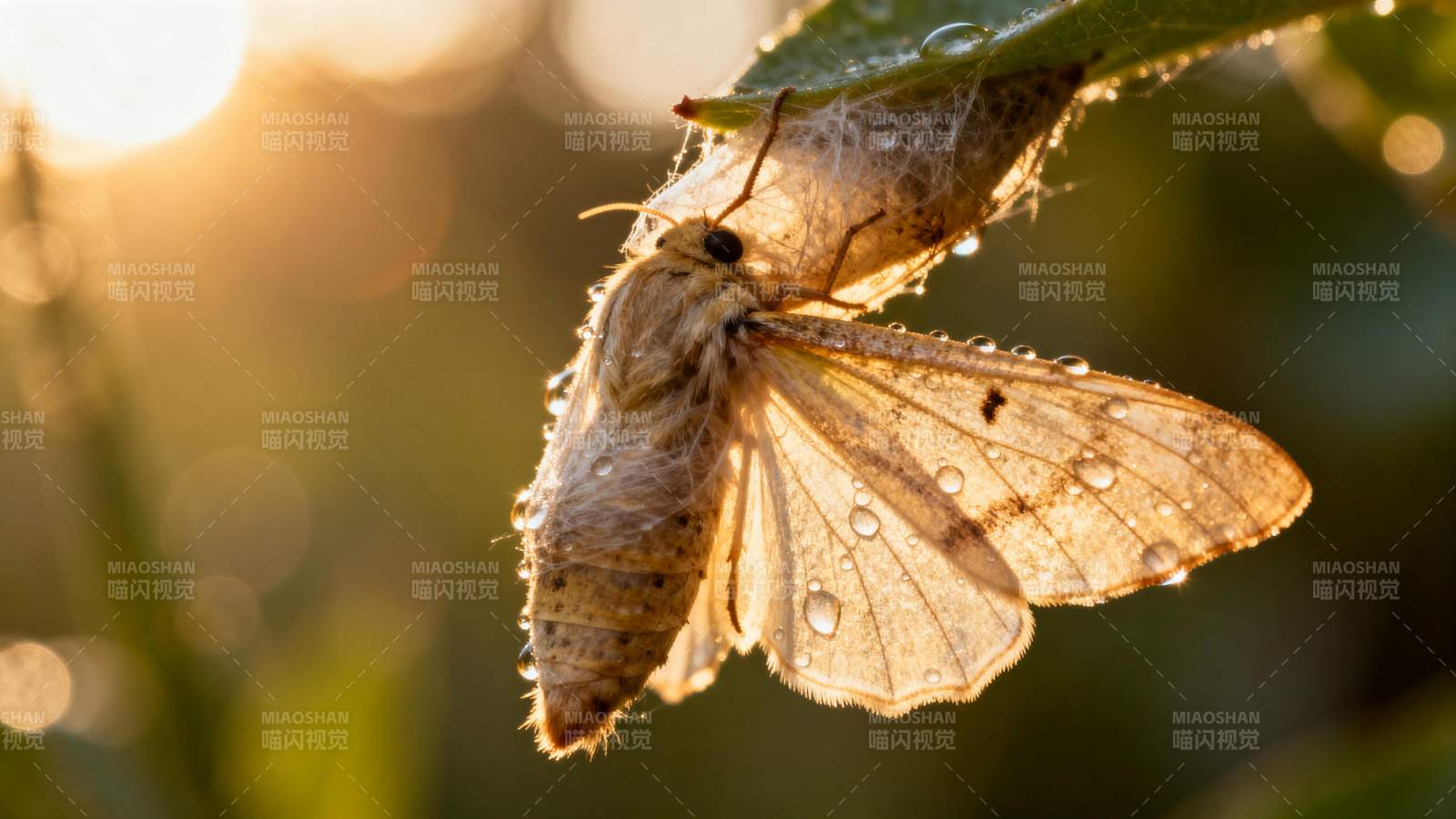 蝶破茧而出图片