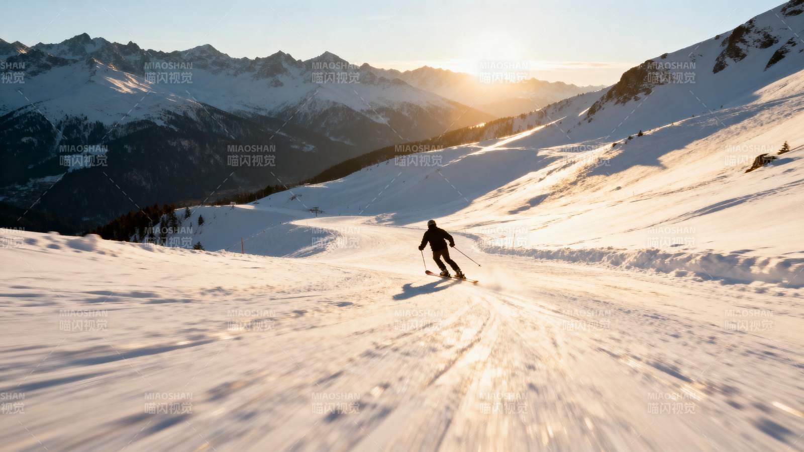 雪原疾驰 尽享冬日激情图片