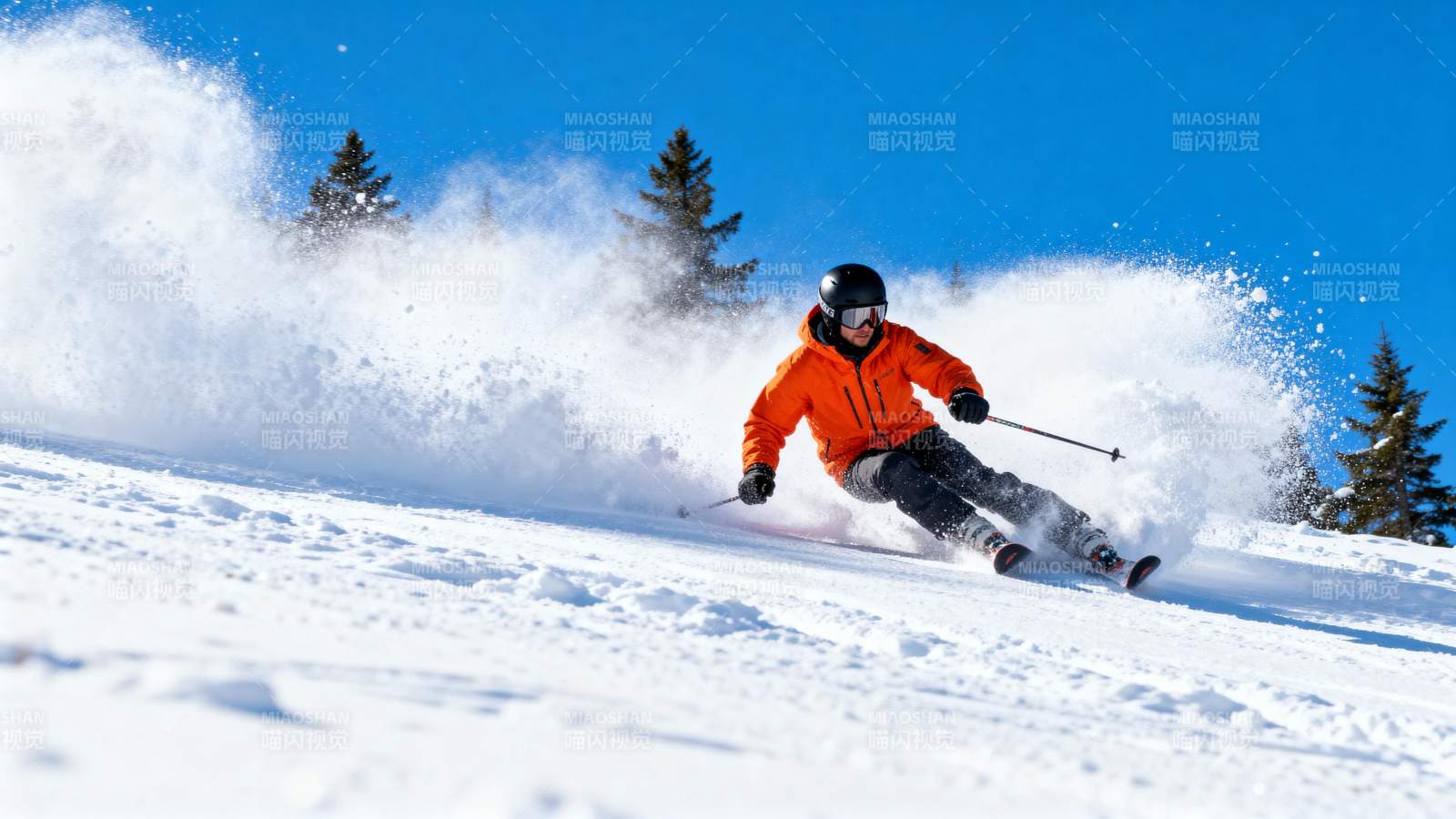 雪地疾驰 尽享滑雪乐趣图片
