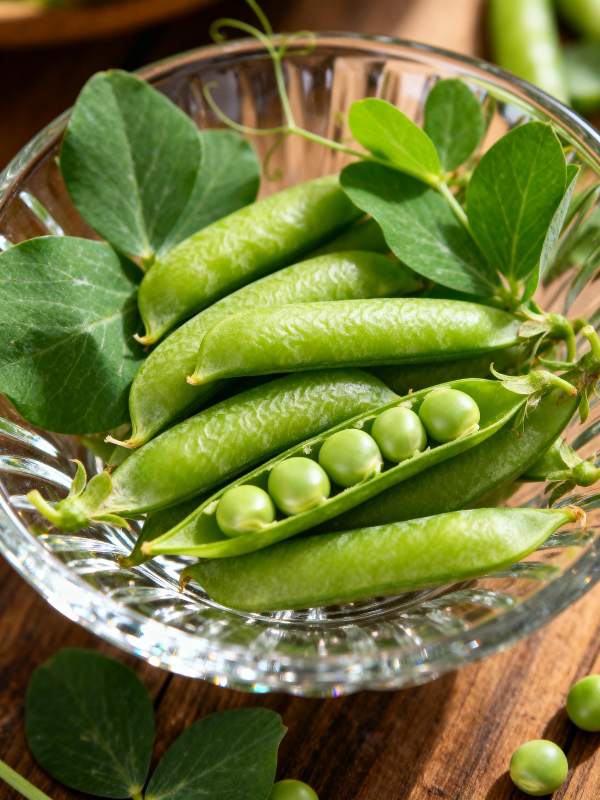 新鲜豌豆荚图片