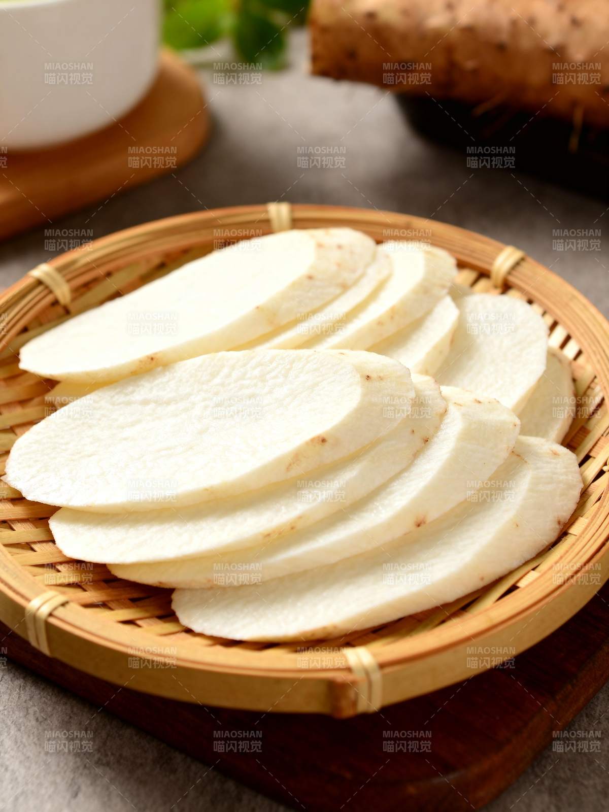 山药片摆盘图片