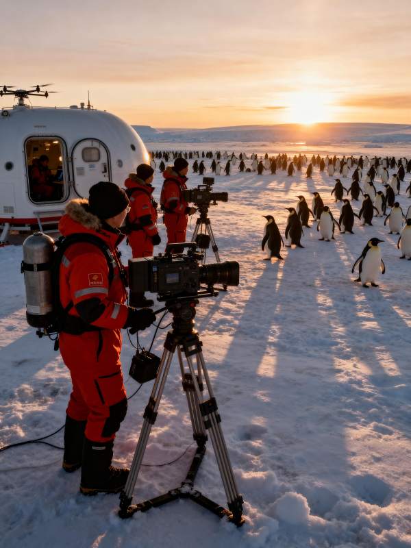 极地企鹅拍摄记图片