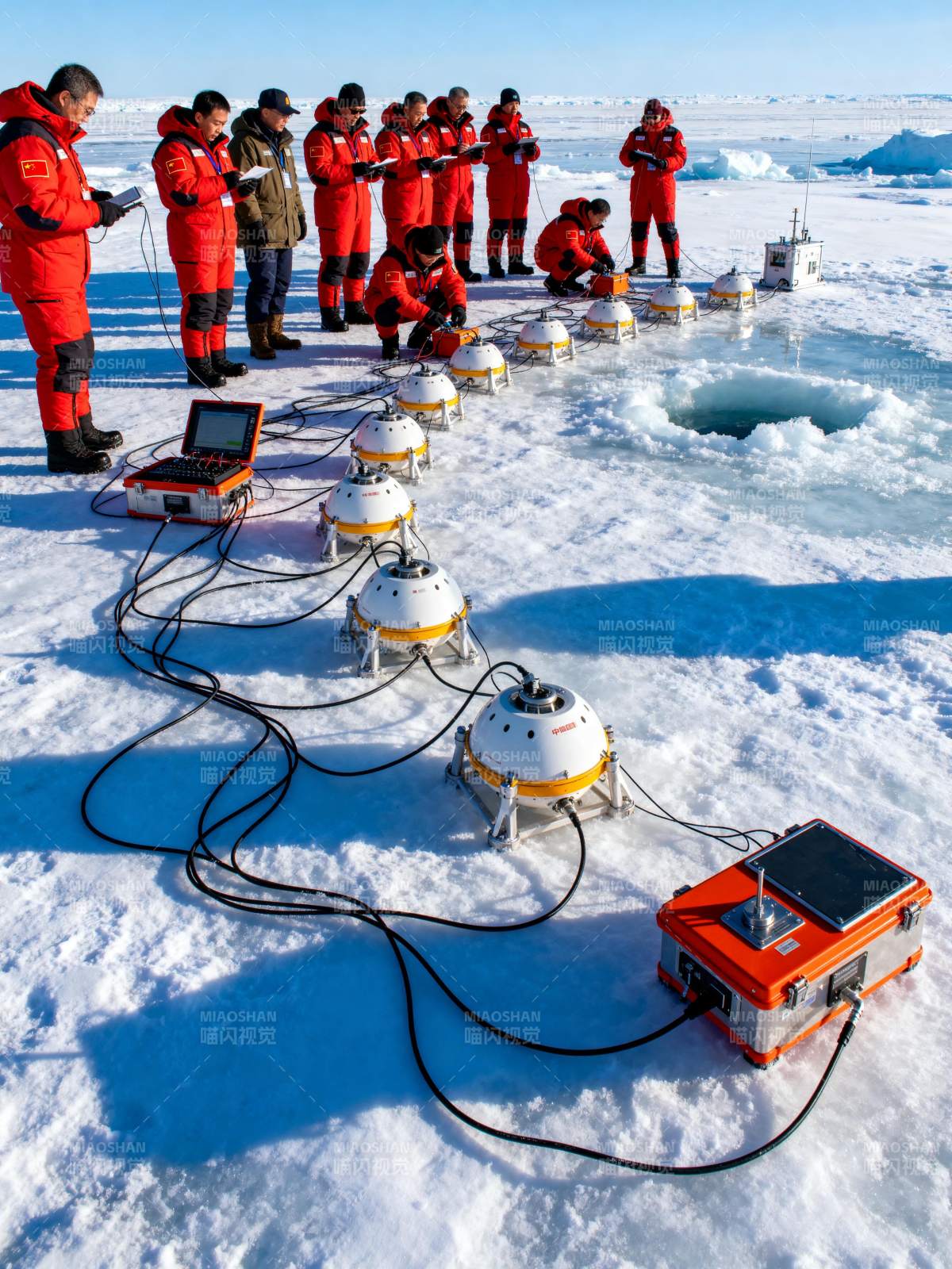 极地科考作业现场图片