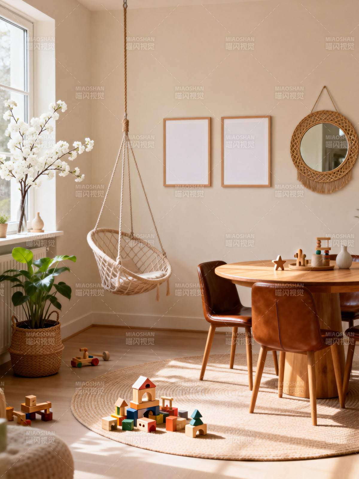 温馨儿童游戏角落图片