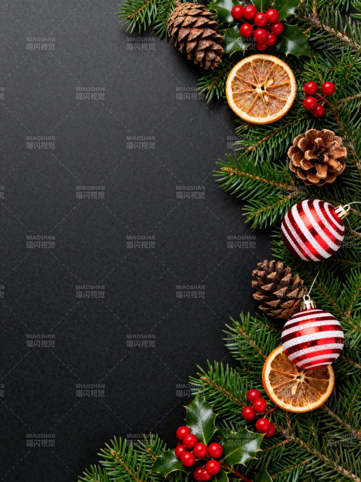 圣诞装饰边框图片