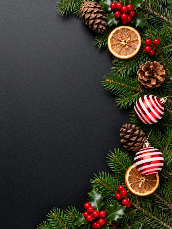 圣诞装饰边框图片