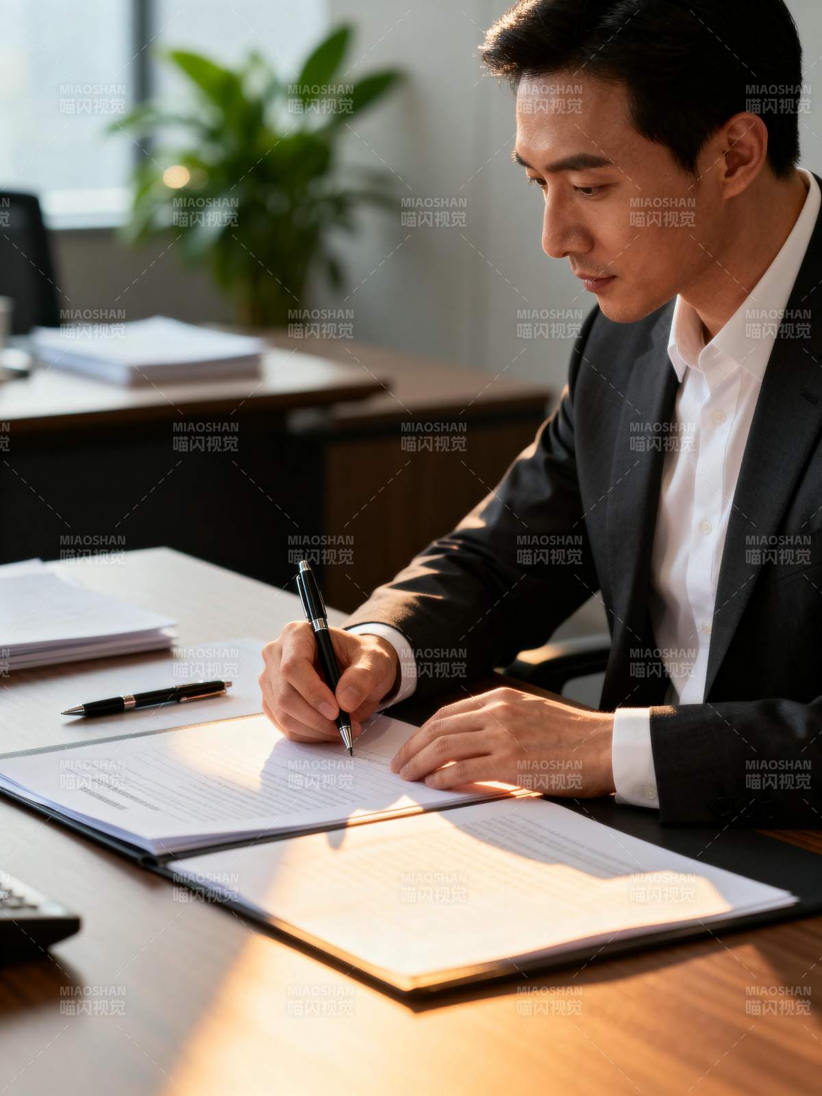 专注工作时刻图片