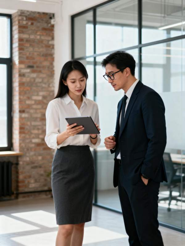 职场协作瞬间图片