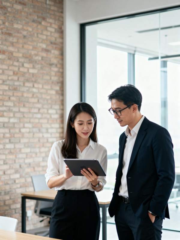 职场协作瞬间图片