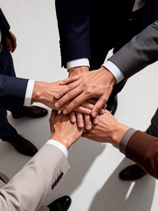 团结协作 共筑未来图片