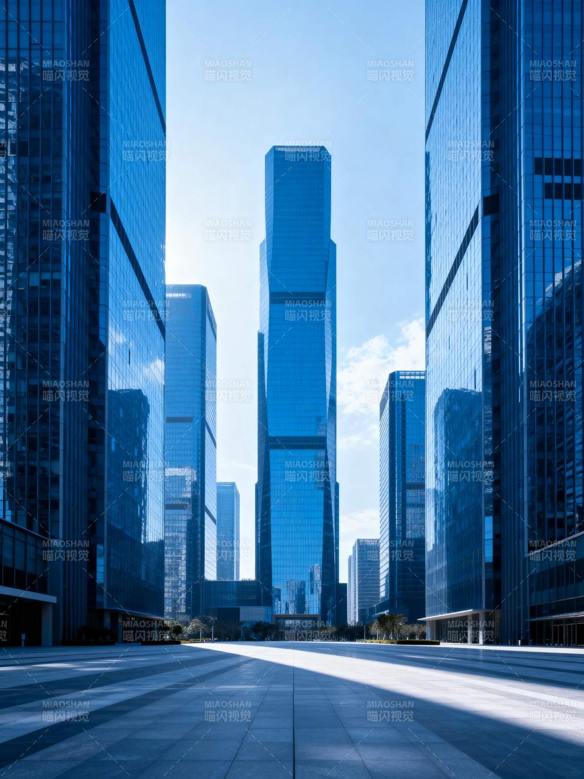 都市天际线图片