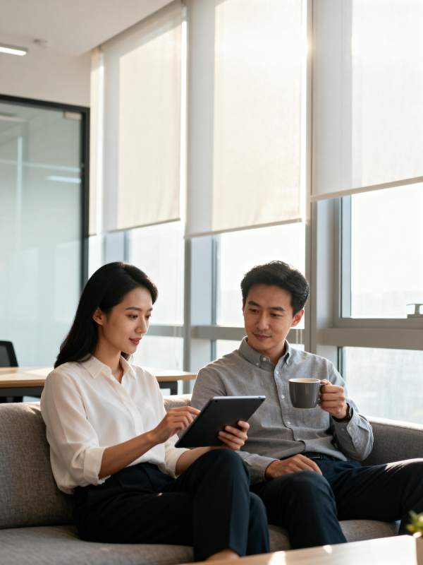 办公休闲时光图片