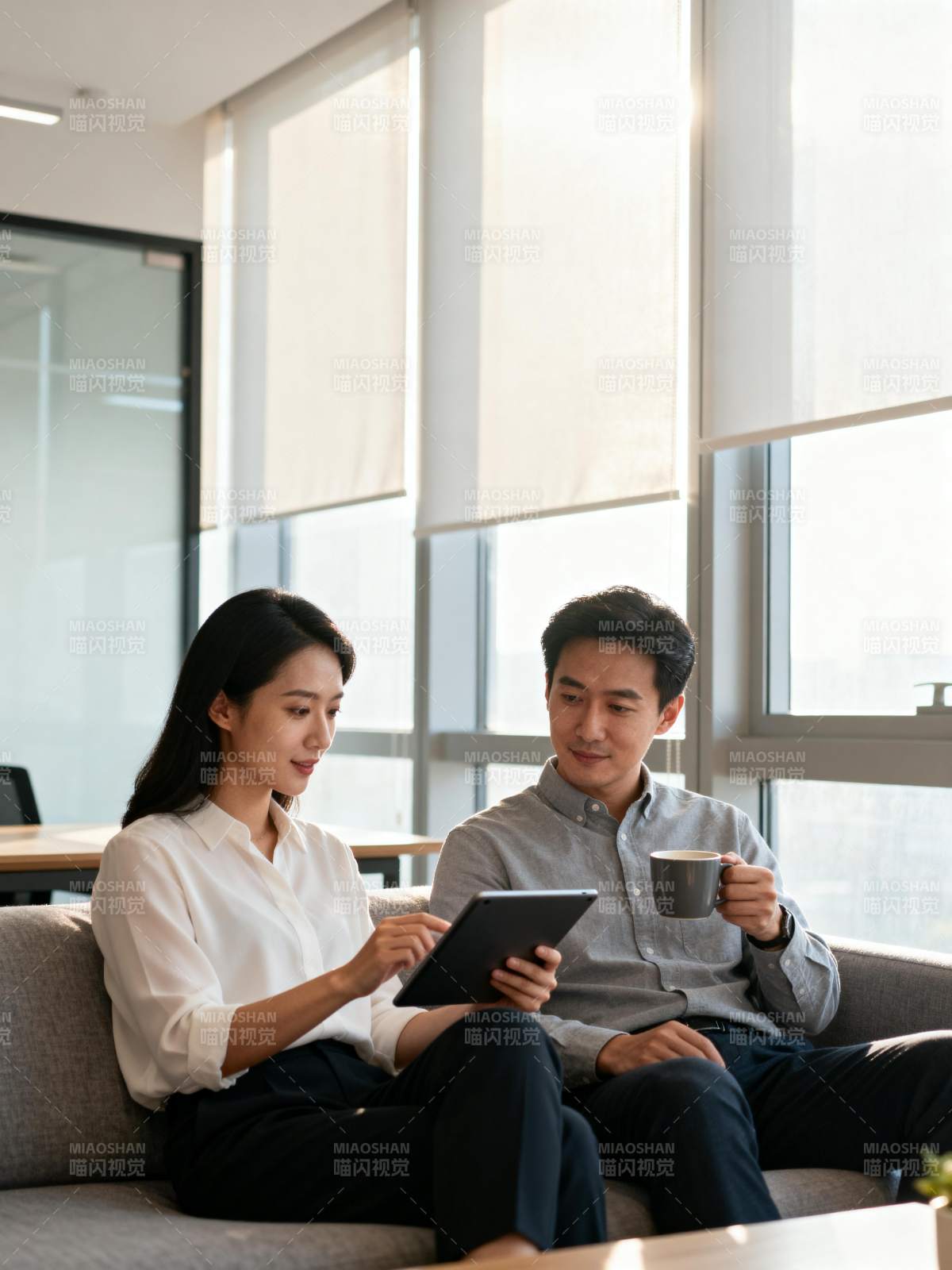 办公休闲时光图片