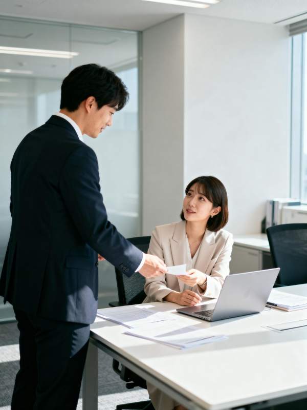 商务洽谈现场图片