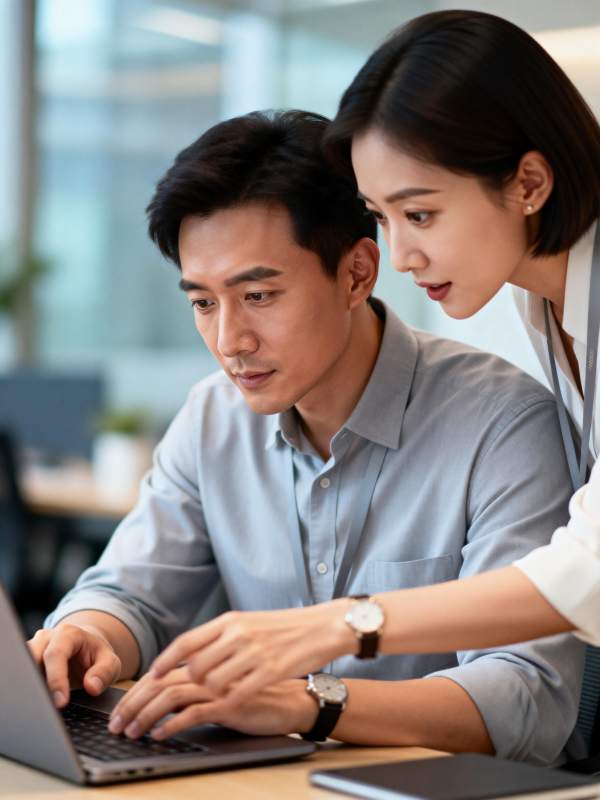 专注协作办公时刻图片