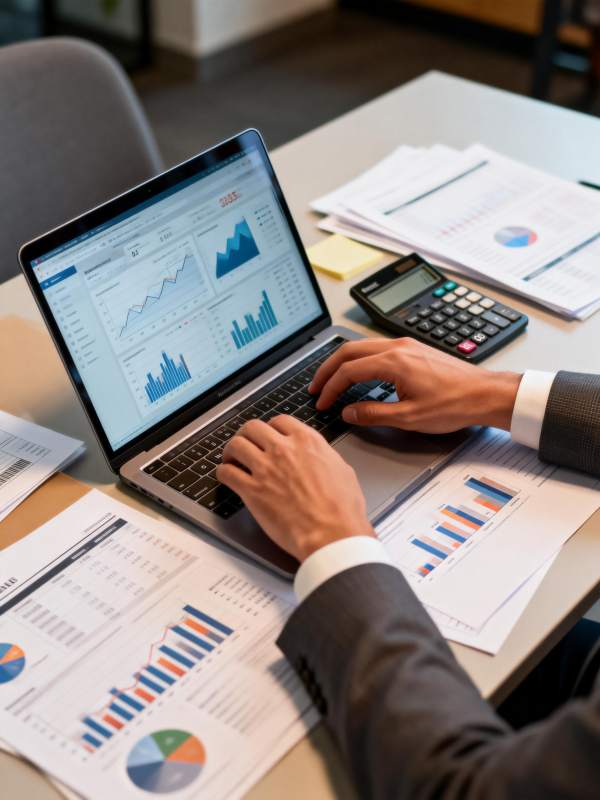 数据分析工作场景图片