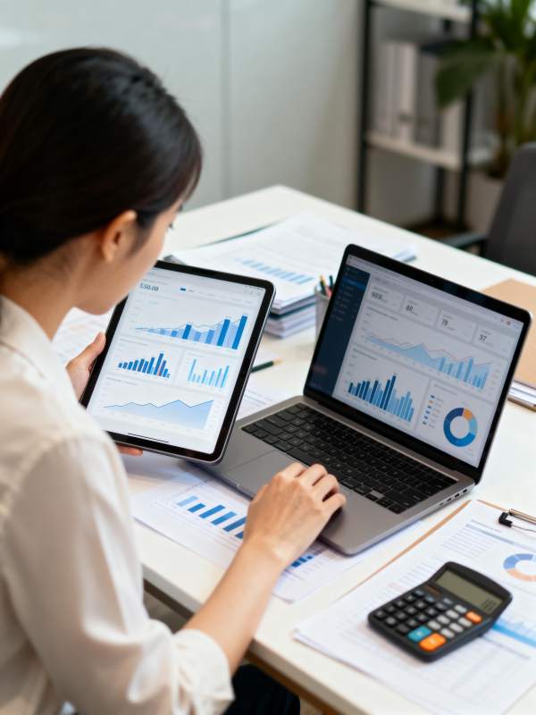 数据分析工作场景图片