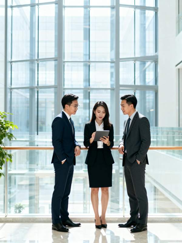 商务精英共议未来图片