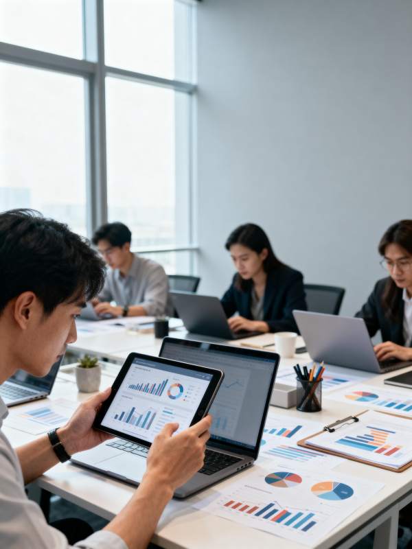 团队协作分析数据图片