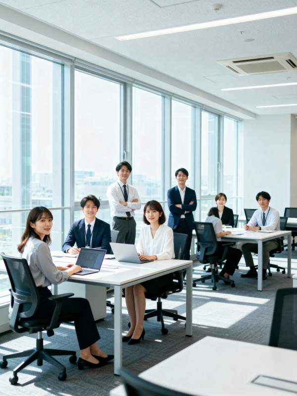 职场团队协作瞬间图片