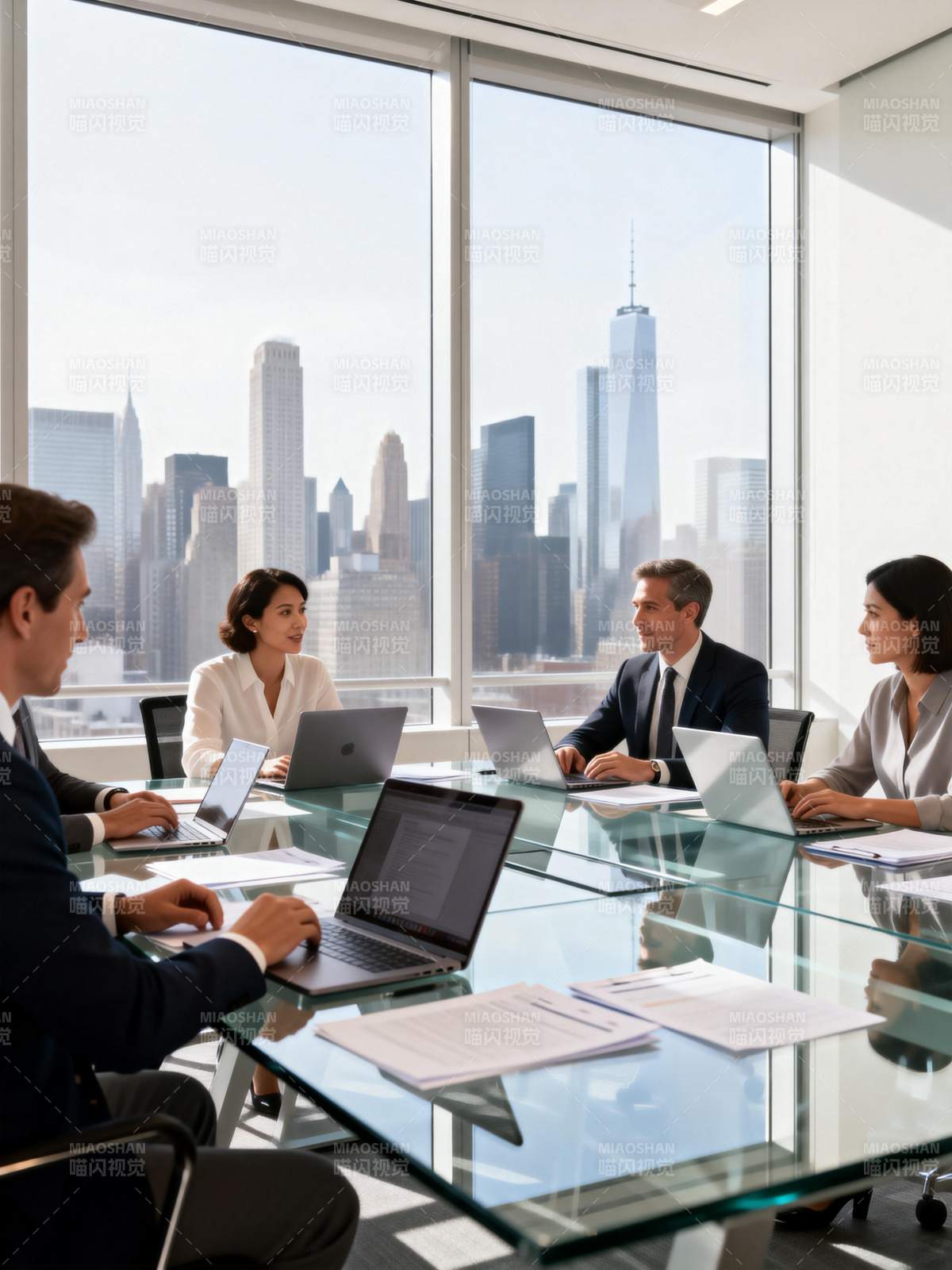 都市商务会议图片