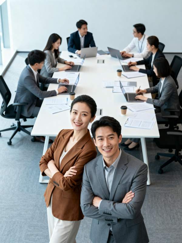 团队协作 共谋发展图片