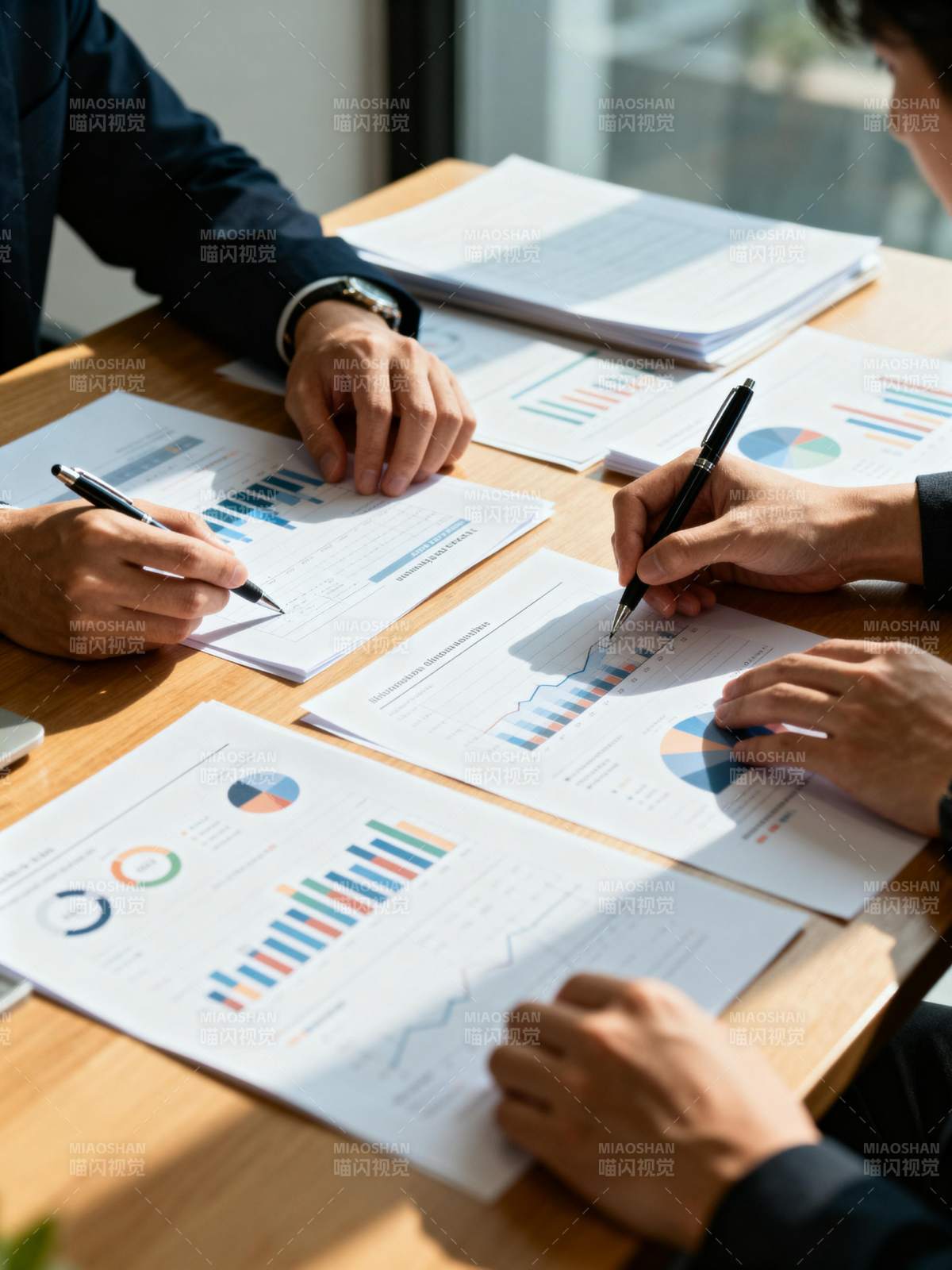 商务会议分析图表图片