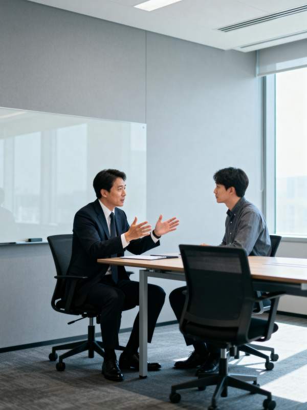 商务会谈现场图片