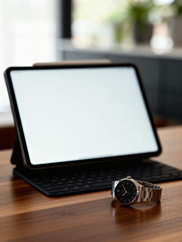 智能手表与平板共处图片