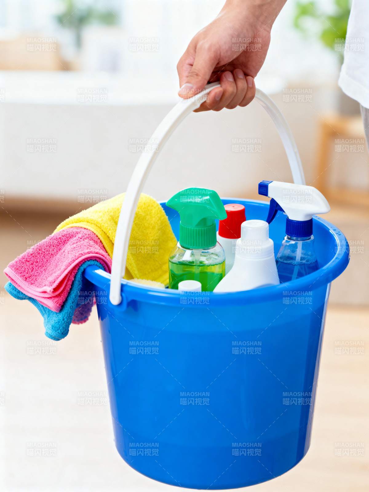 清洁工具桶图片