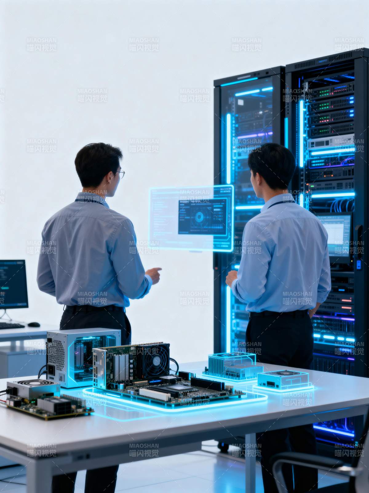 科技未来 数据之光图片