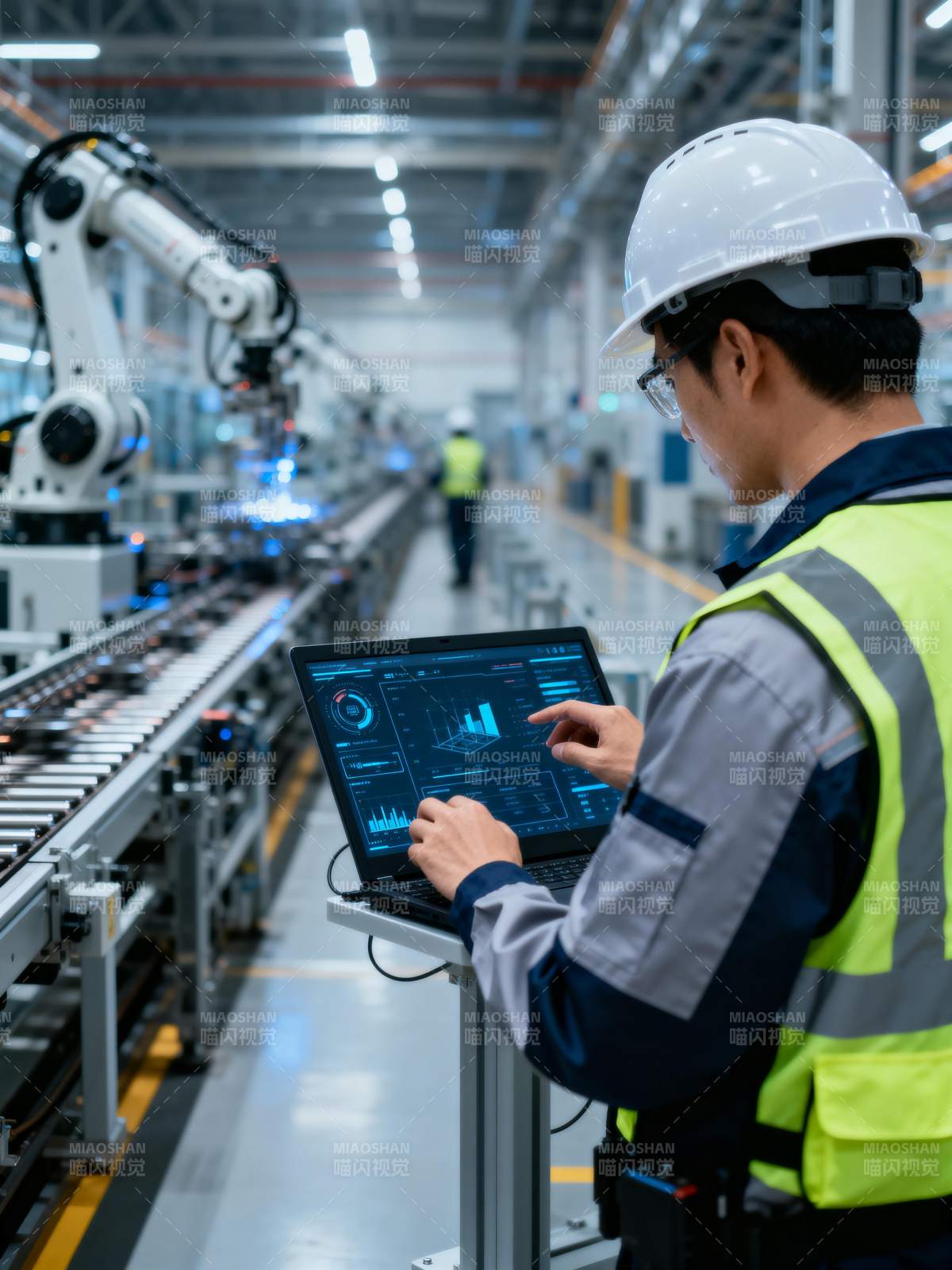 智能工厂运维现场图片