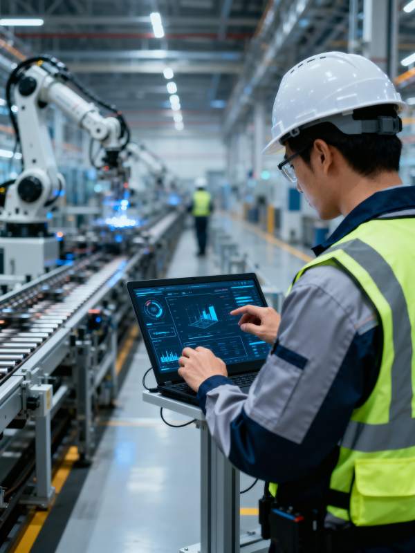 智能工厂运维现场图片