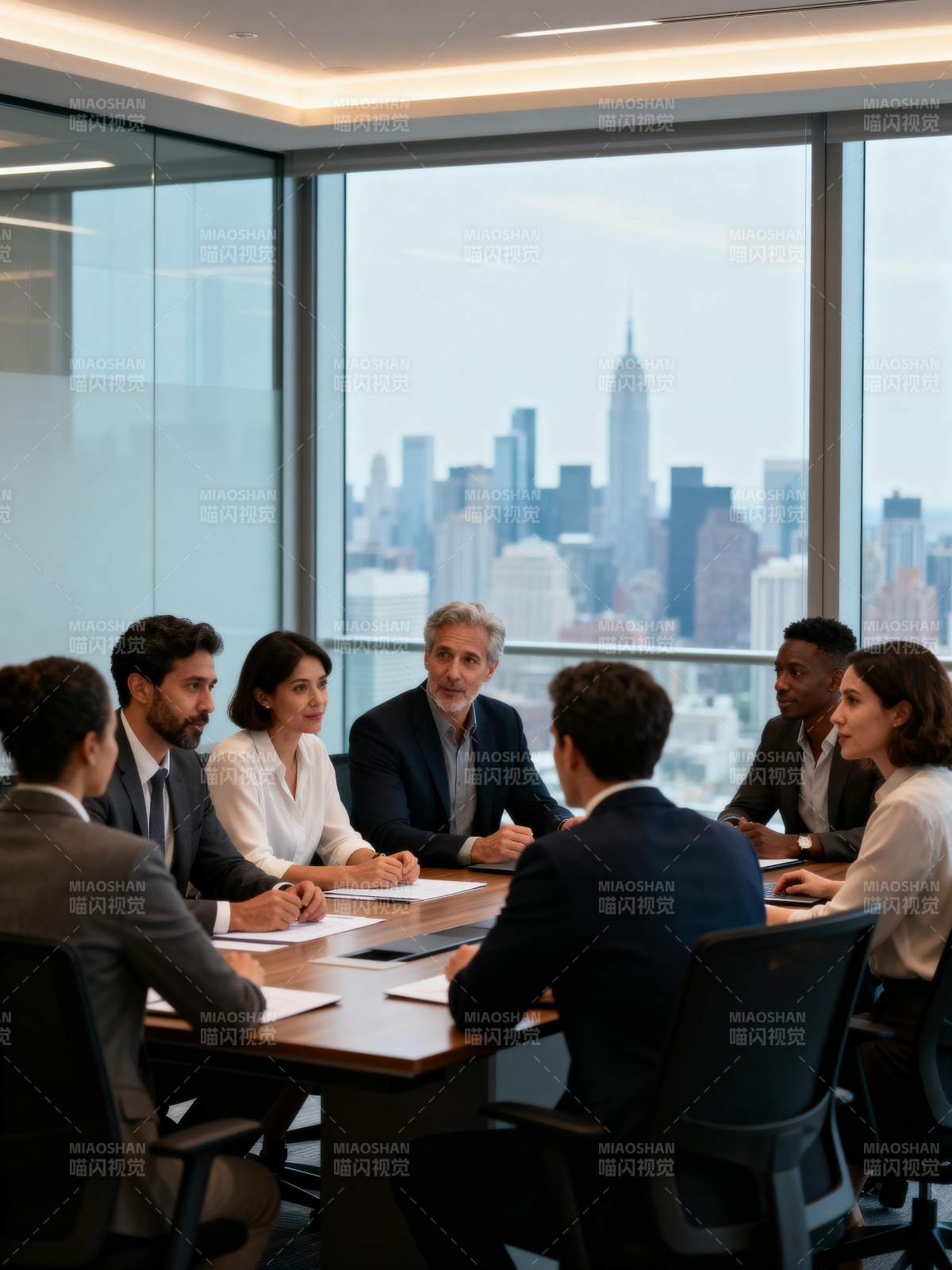 都市商务会议现场图片