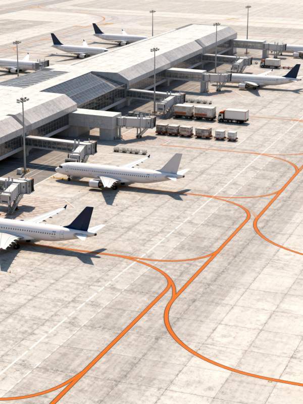 机场航站楼全景图片