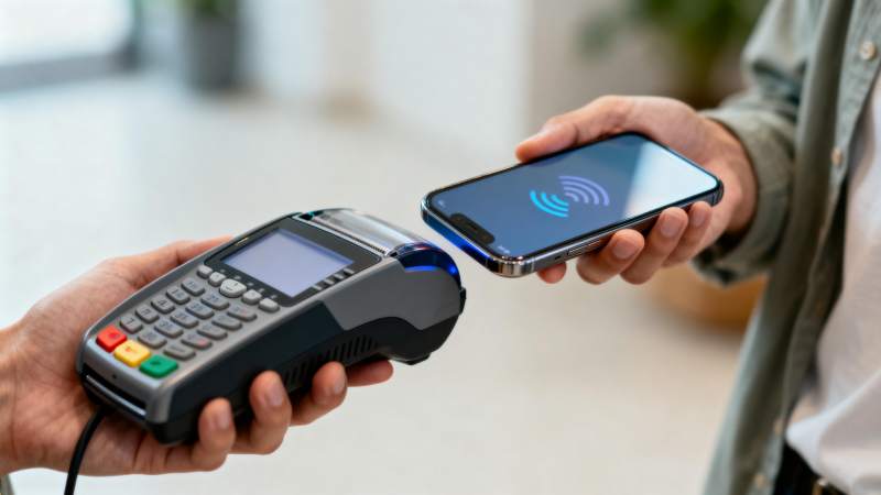 手机支付瞬间完成图片